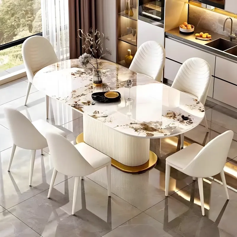 Khám phá ảnh Bàn ăn 6 ghế giá hợp lý cho phòng ăn