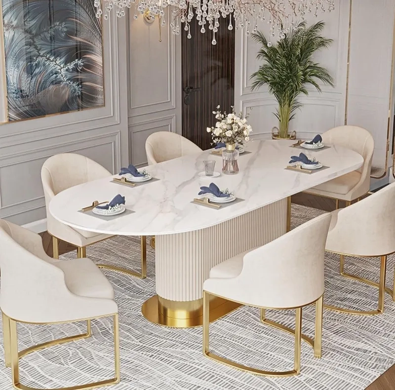 Chiêm ngưỡng ảnh Bàn ăn 6 ghế ngoài trời thoáng mát