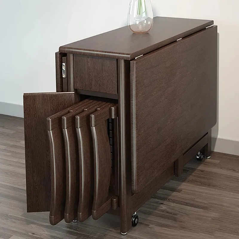 Tham khảo ảnh Bàn ăn gấp gọn minimalist đơn giản tinh tế