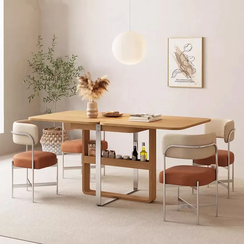 Tham khảo ảnh Bàn ăn gấp gọn tiết kiệm không gian hiệu quả