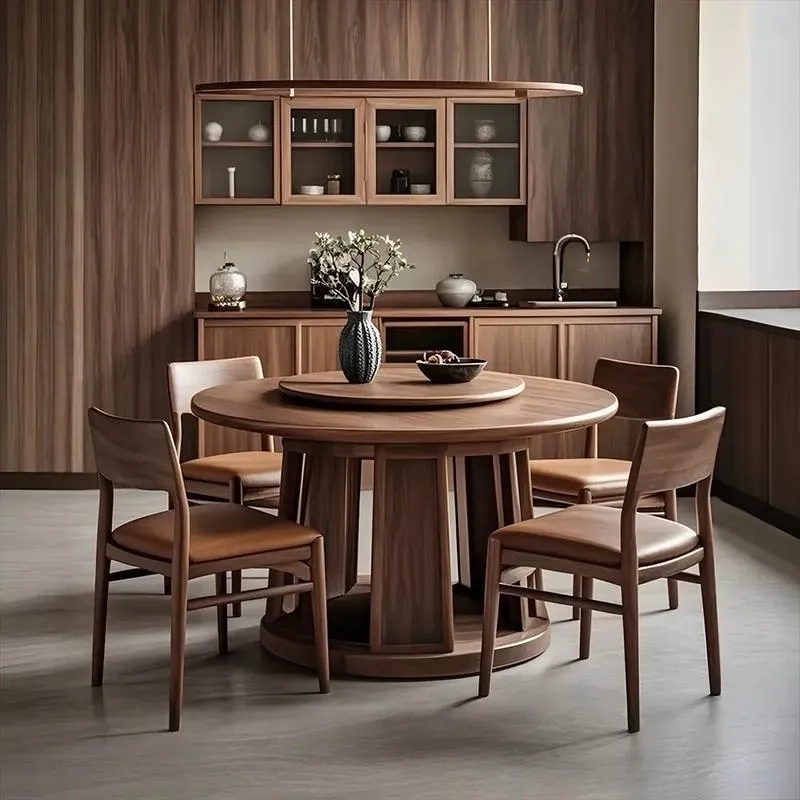 Ảnh sản phẩm bàn ăn gỗ óc chó xuất khẩu chất lượng cao