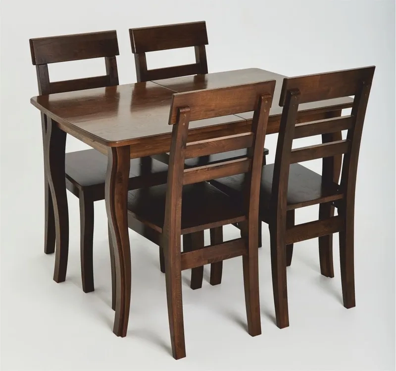 Bàn ăn gỗ sồi phong cách hiện đại sang trọng và tinh tế