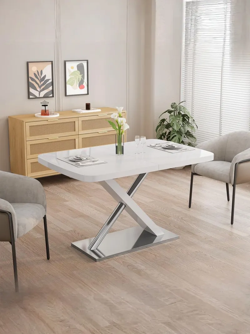 Ảnh bàn ăn hiện đại và trang trí giúp phòng bếp sống động