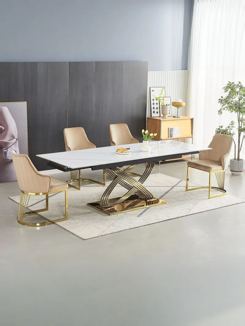 Ảnh ghế bàn ăn thông minh đồng bộ với không gian sống