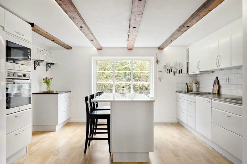 Nhà bếp Bắc Âu mang nét đẹp thanh thoát