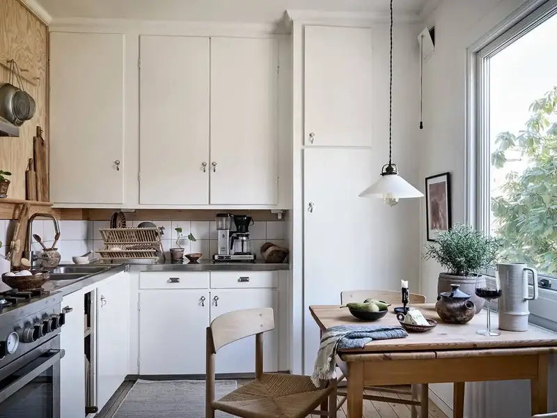 Phòng bếp Bắc Âu mang phong cách sống tối giản