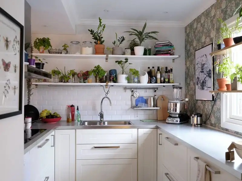 Decor bếp Bắc Âu nhẹ nhàng mà cuốn hút