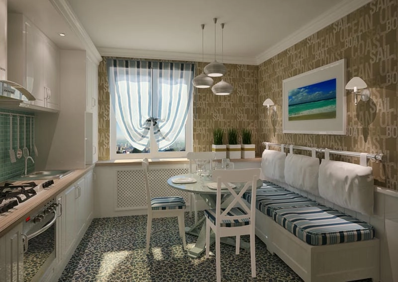 Thiết kế nhà bếp Địa Trung Hải đậm chất nghệ thuật