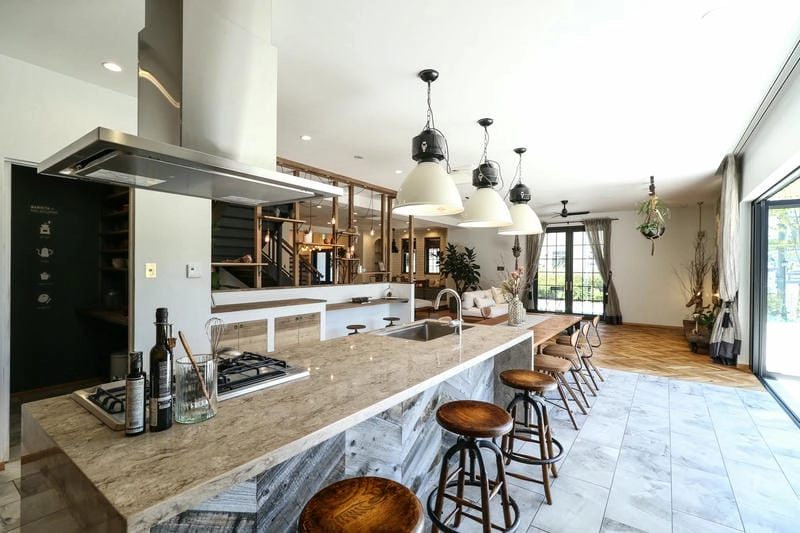 Ý tưởng bếp vintage mang hơi thở thời gian