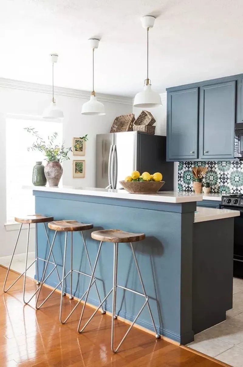 Khơi nguồn sáng tạo với ý tưởng đảo bếp 2 tầng