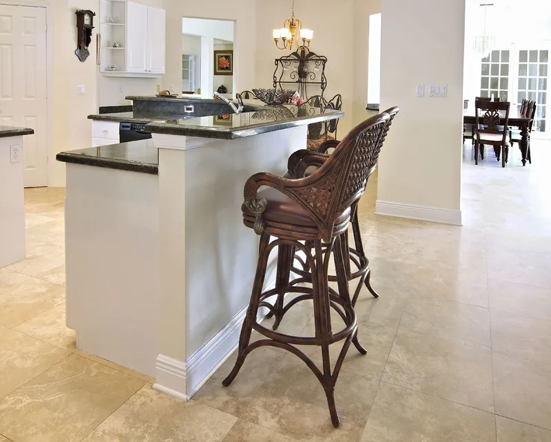 Hình ảnh thực tế cho cảm hứng với hình ảnh đảo bếp 2 tầng