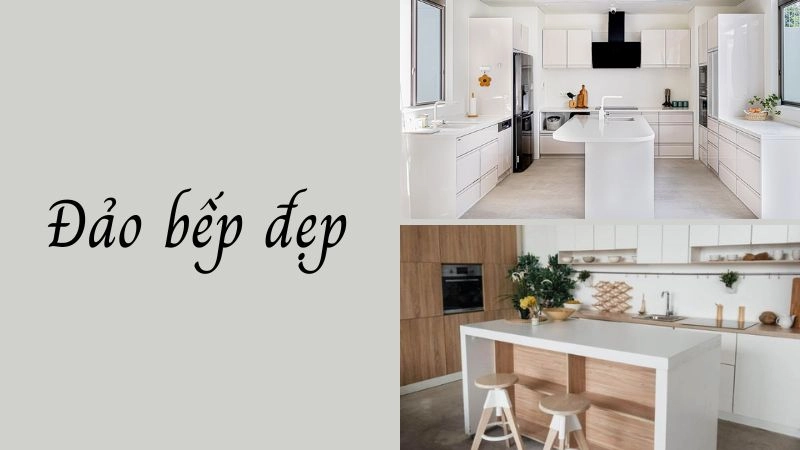 Xu hướng thiết kế đảo bếp đẹp thịnh hành 
