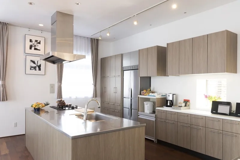 Lựa chọn nhỏ gọn tiện ích với đảo bếp gỗ mini đẹp