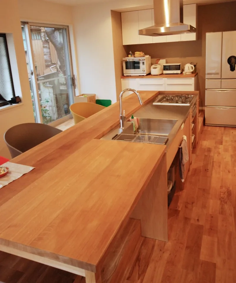 Đảo bếp gỗ là gì?