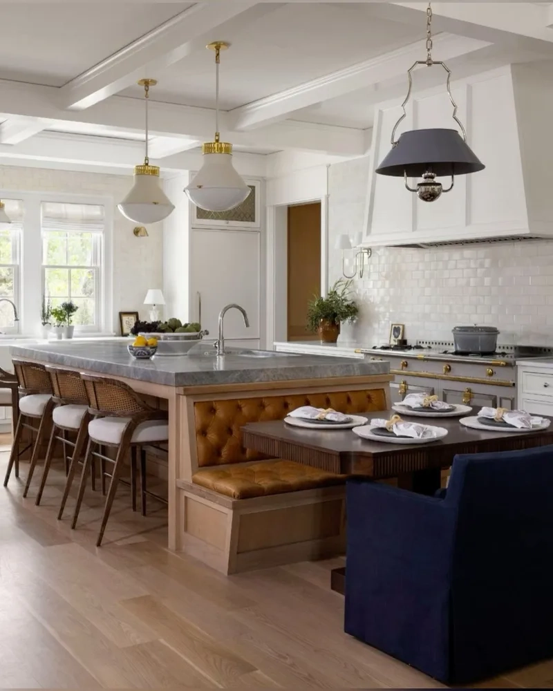 Lựa chọn chuẩn xác cho kích thước đảo bếp kết hợp bàn ăn