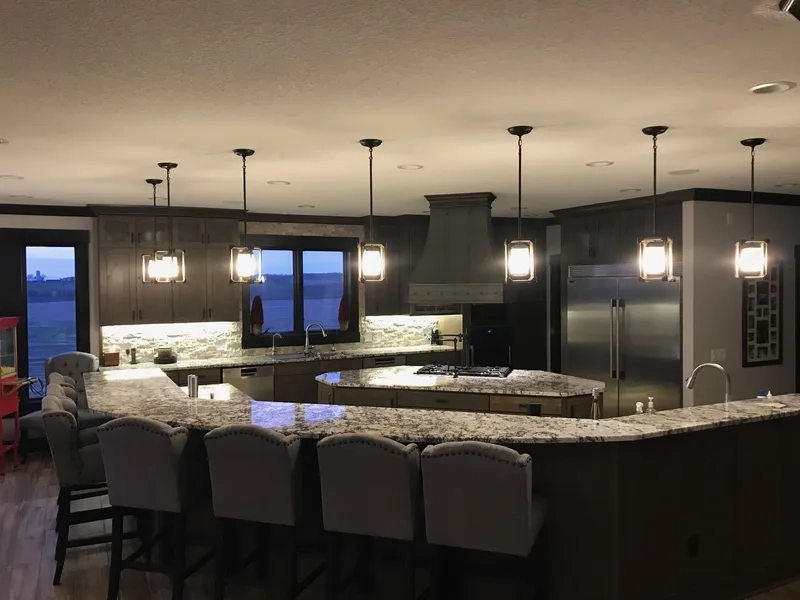 Lựa chọn lý tưởng cho chung cư với đảo bếp kiêm quầy bar cho chung cư