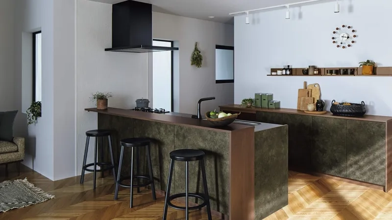 Sáng tạo đa năng với đảo bếp kiêm quầy bar đa năng