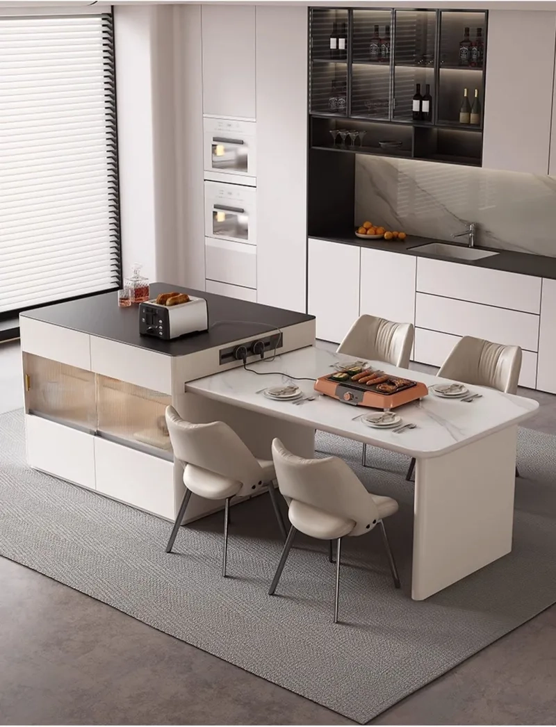 Công nghệ hiện đại với hệ thống đảo bếp thông minh