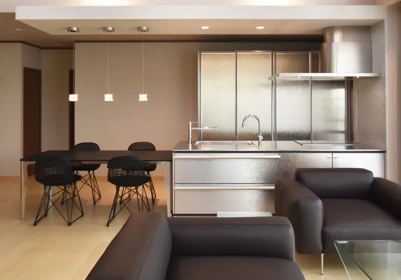 Sang trọng tuyệt đối với đèn thả bàn đảo bếp sang trọng