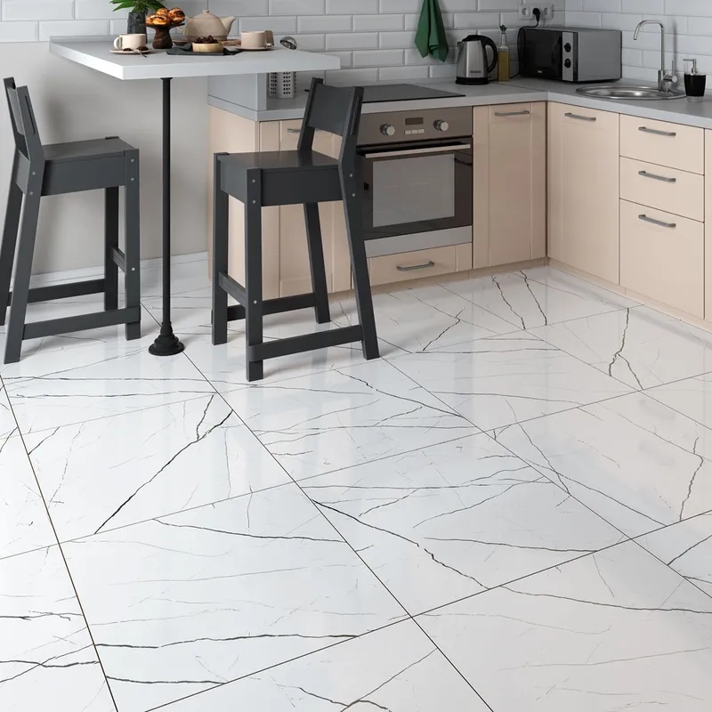 Gạch lát phòng bếp đẹp