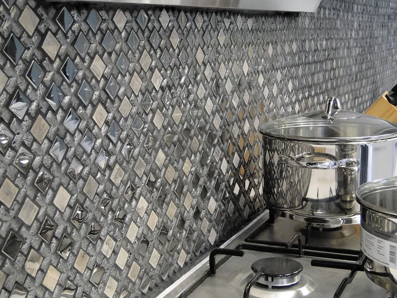 Mẫu gạch Mosaic ốp bếp đẹp nhất