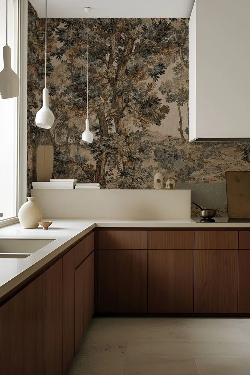 Giấy dán cách nhiệt nhà bếp