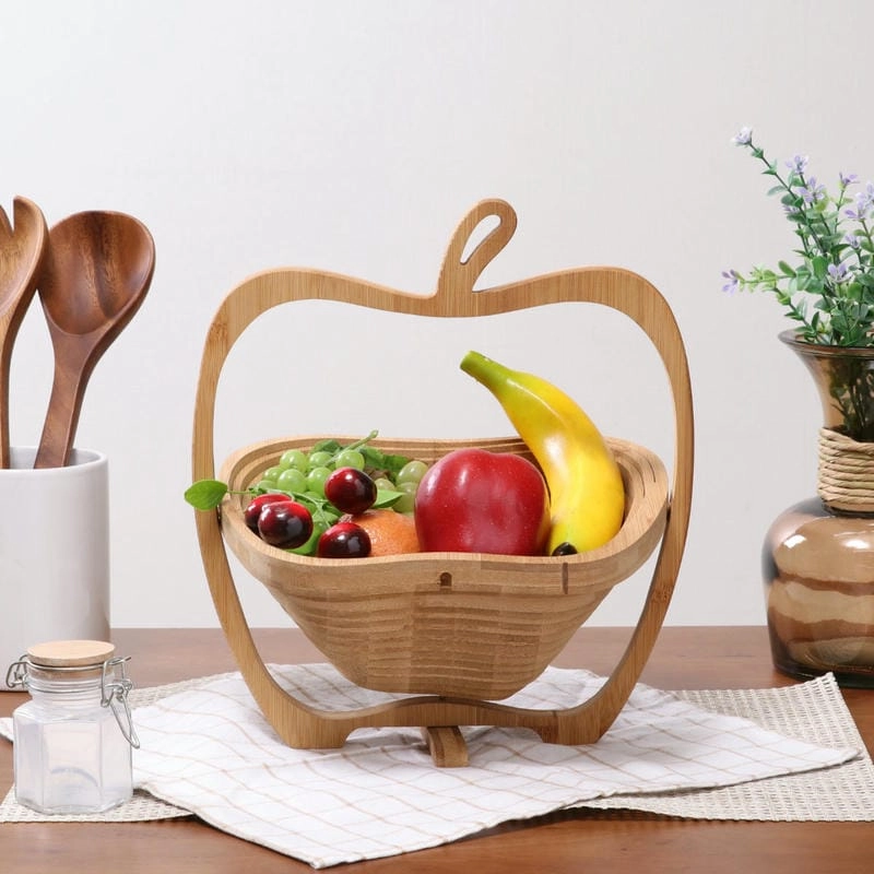 Giỏ đựng trái cây giúp bếp gọn gàng và tươi mới