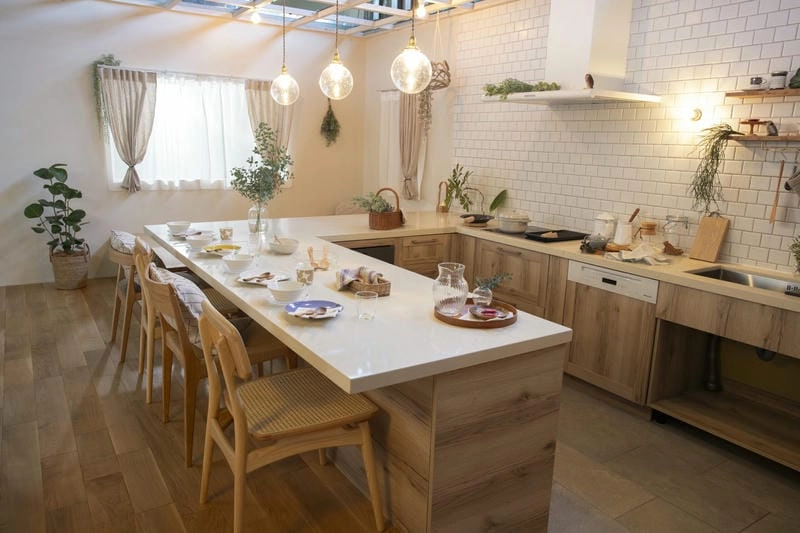 Nhà bếp chill là nơi tận hưởng khoảnh khắc yên bình