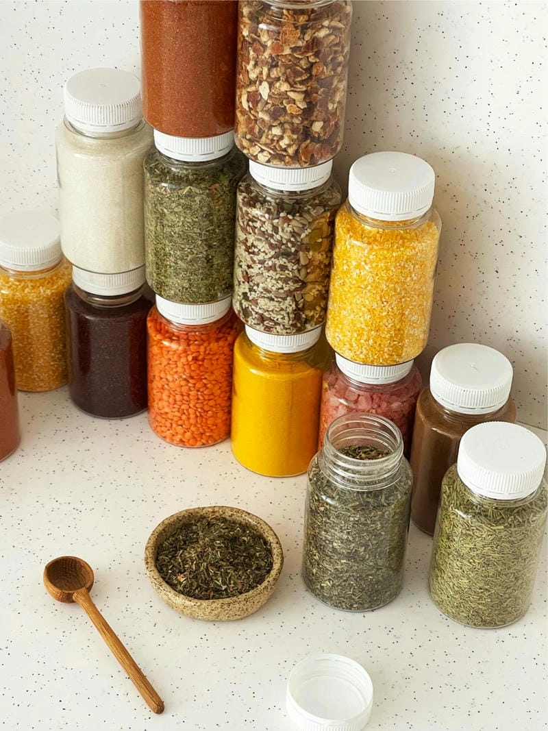 Bộ đựng gia vị giúp sắp xếp bếp khoa học