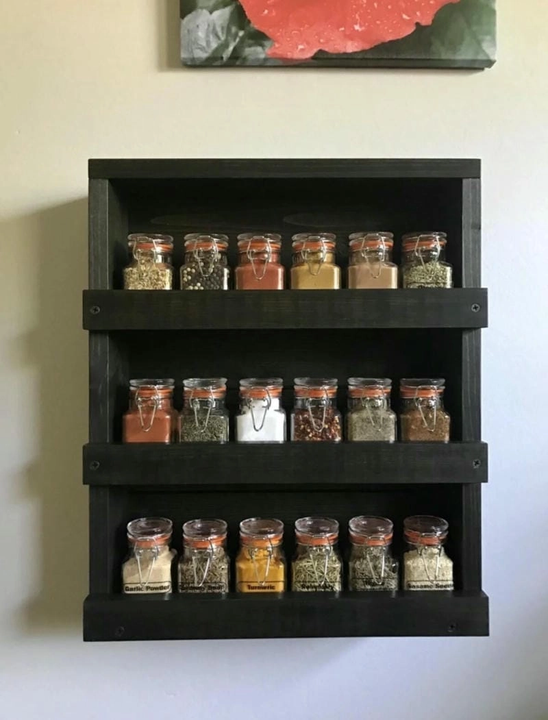 Mua kệ gia vị treo tường dễ chọn kiểu dáng