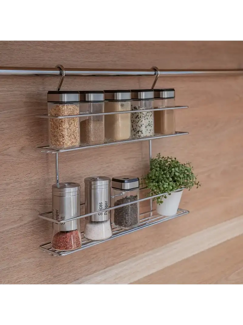 Kệ gia vị treo tường đa năng tiện ích linh hoạt
