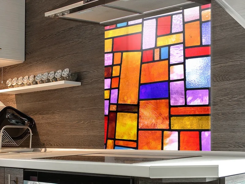 Chi tiết kính hoa văn 3d sắc nét