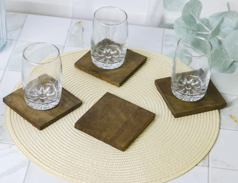 Lót ly mang lại sự gọn gàng và tiện lợi