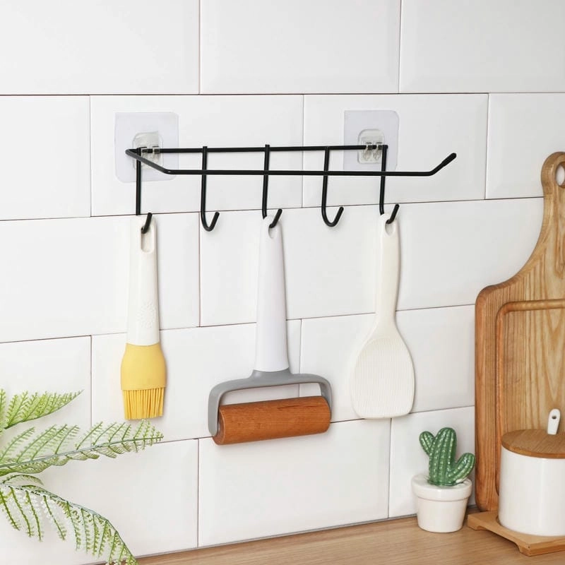 Móc treo bếp dán tường dễ dùng và linh hoạt