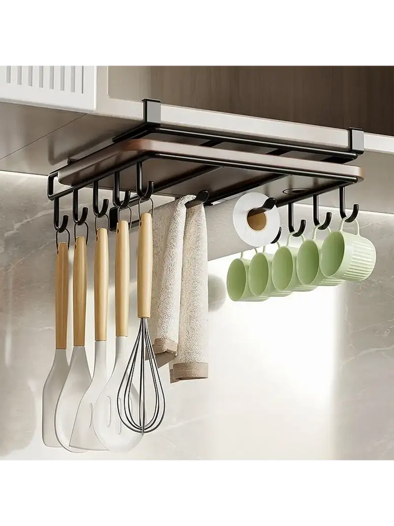 Móc treo tường bếp giúp bếp luôn gọn sạch