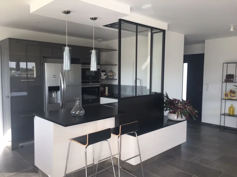 Tinh tế châu Âu nhờ quầy bar gia đình phong cách châu âu