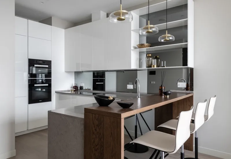 Hình ảnh ấn tượng nhờ hình ảnh quầy bar gỗ đẹp