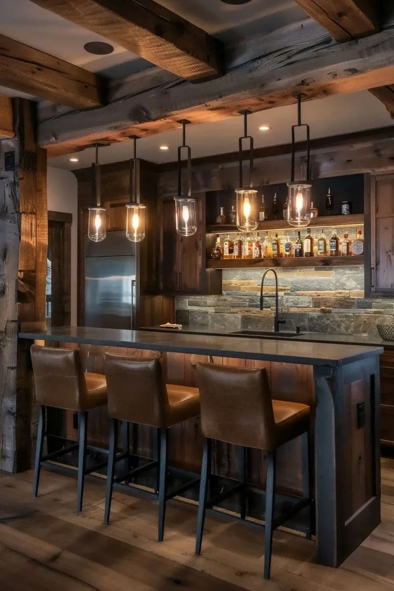 Tinh tế và đẹp mắt với quầy bar mini đẹp