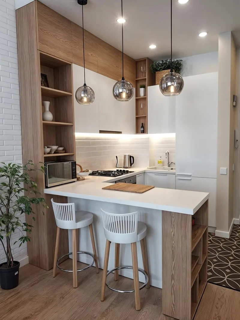 Phong cách châu Âu tinh tế cùng quầy bar mini phong cách châu âu