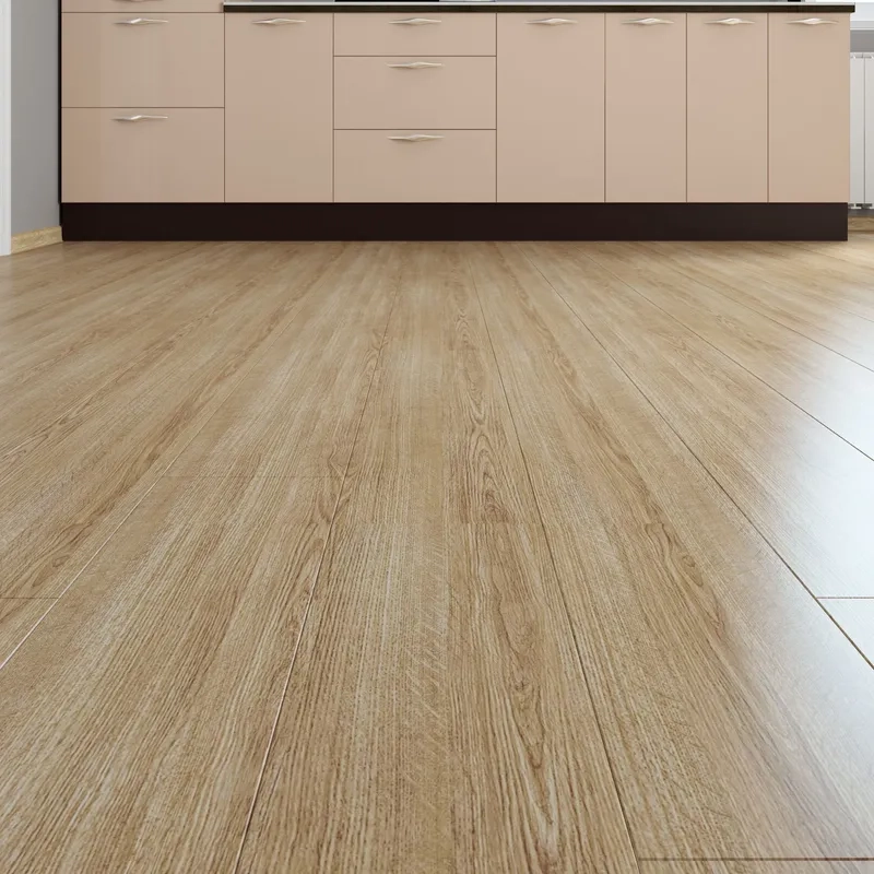 Thao tác dán sàn nhựa giả gỗ