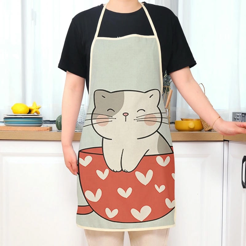 Tạp dề hàn quốc tạo điểm nhấn trẻ trung hiện đại