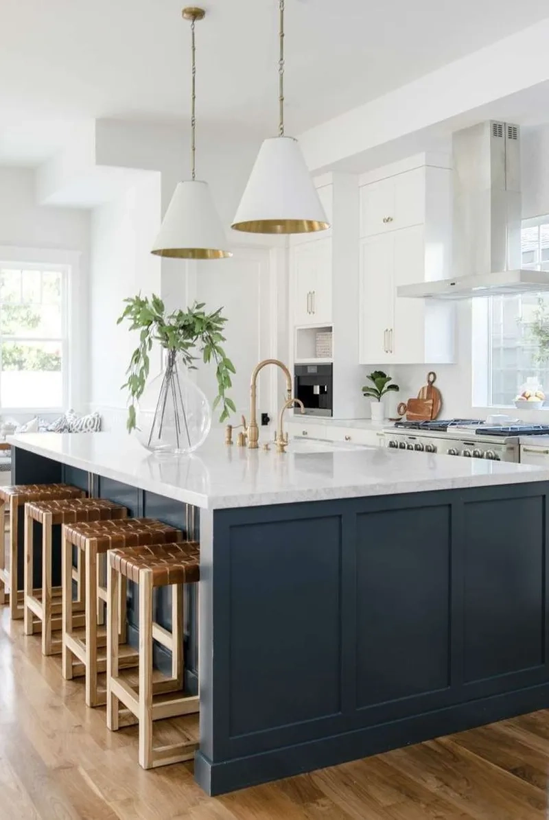 Giải pháp gọn gàng với trang trí đảo bếp mini tiện ích