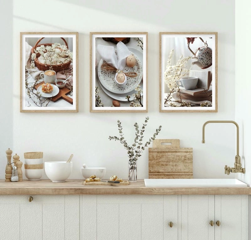 Tranh bếp đẹp giúp gian bếp thêm cuốn hút