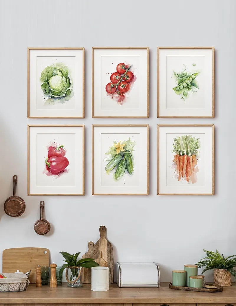 Ảnh tranh treo phòng ăn sang trọng nâng tầm bữa cơm