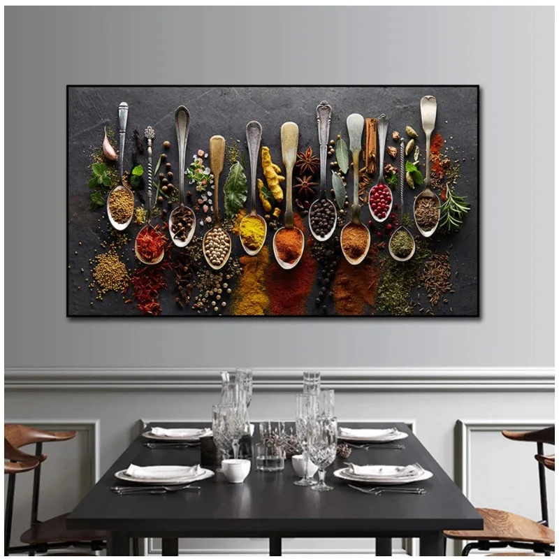 Ảnh tranh treo phòng ăn truyền cảm hứng sum vầy