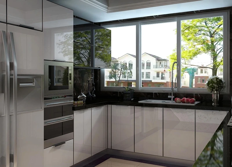 Gợi ý hoàn hảo cùng mẫu tủ bếp Acrylic