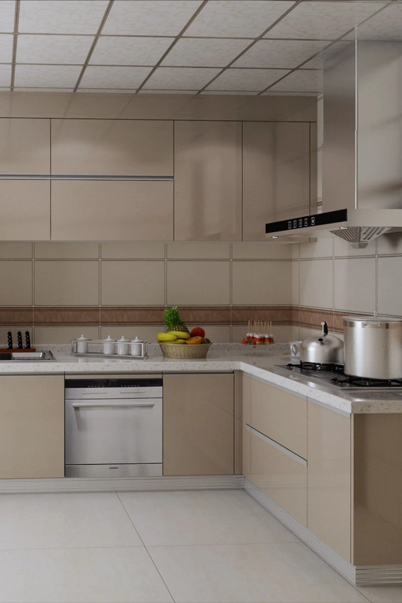 Vẻ đẹp tinh tế của tủ bếp Acrylic sang trọng