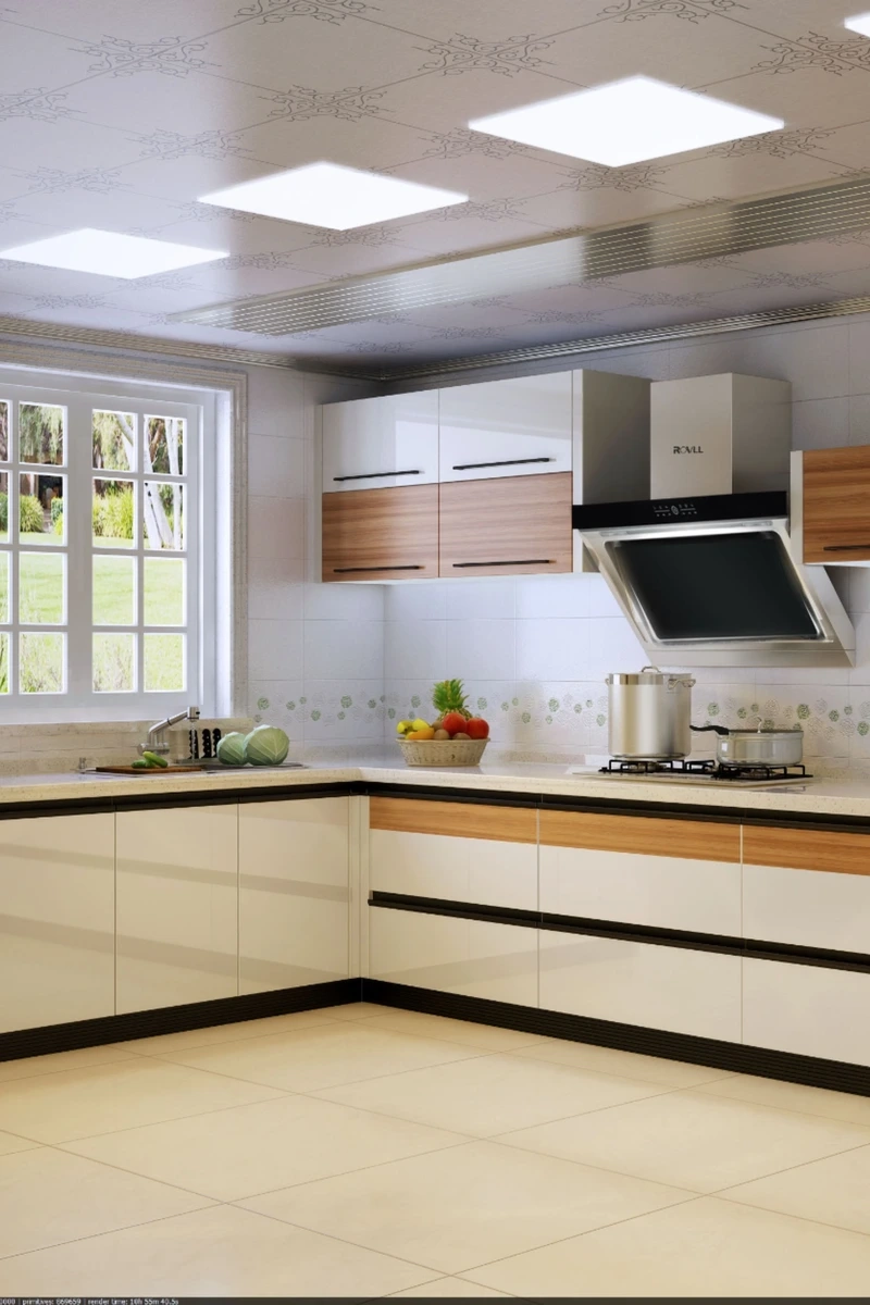 Giải pháp hiệu quả từ tủ bếp Acrylic tiết kiệm diện tích