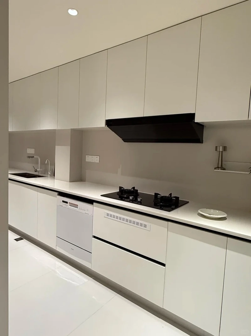 Tối ưu sinh hoạt với tủ bếp chữ i nhà phố