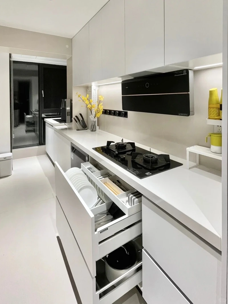 Khám phá xu hướng mẫu tủ bếp chữ i mới